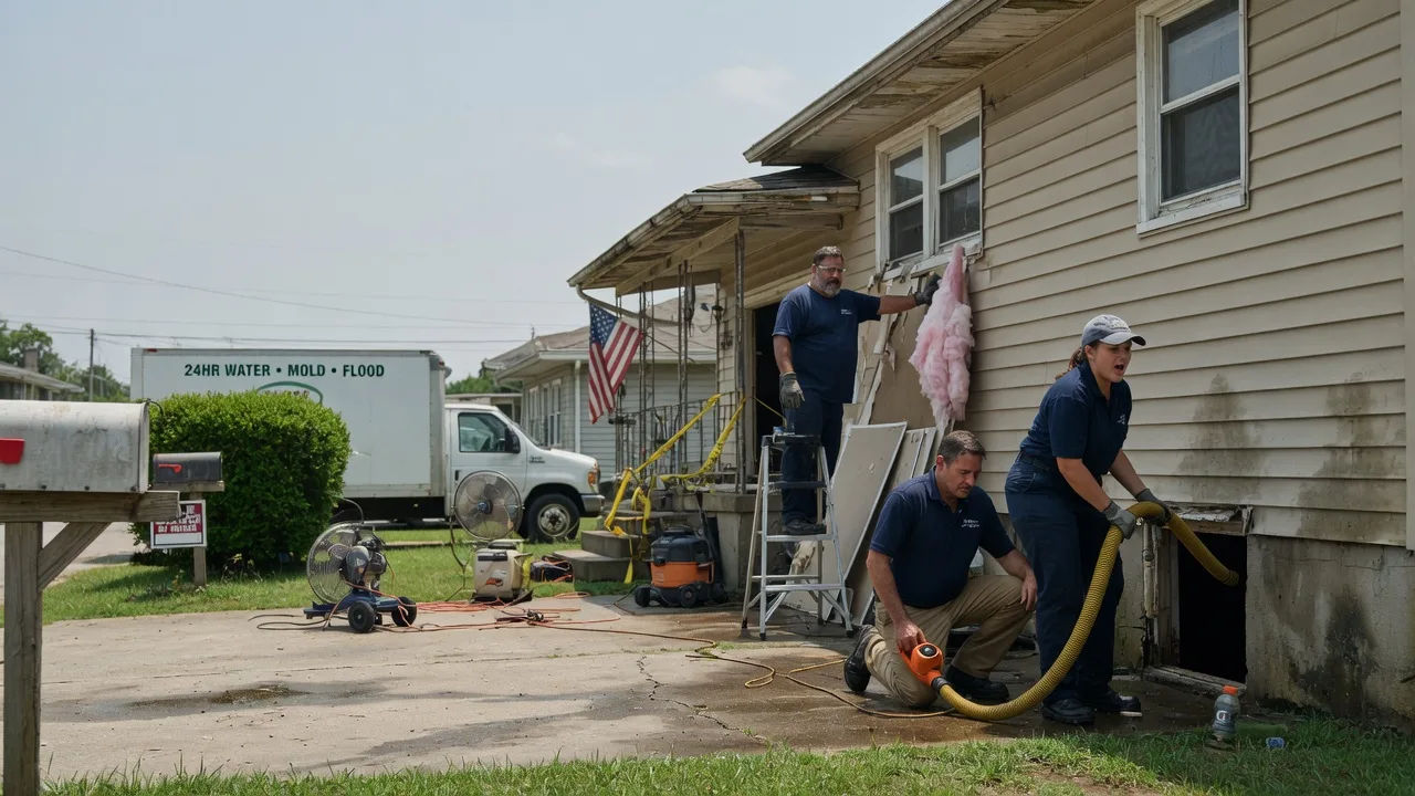 Water Damage Repair in Moore, OK near me